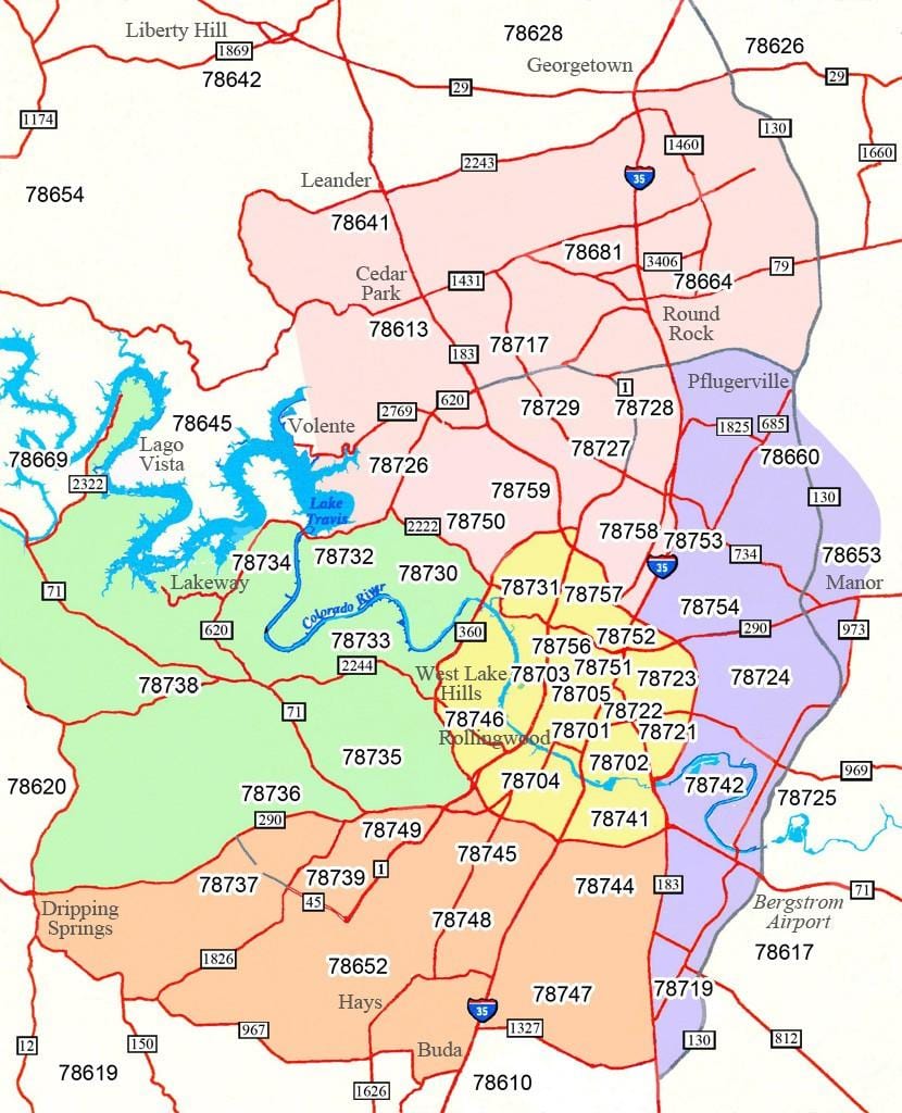 Austin կոդ քարտեր
